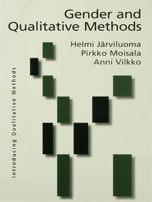 cover image of Gender and Qualitative Methods